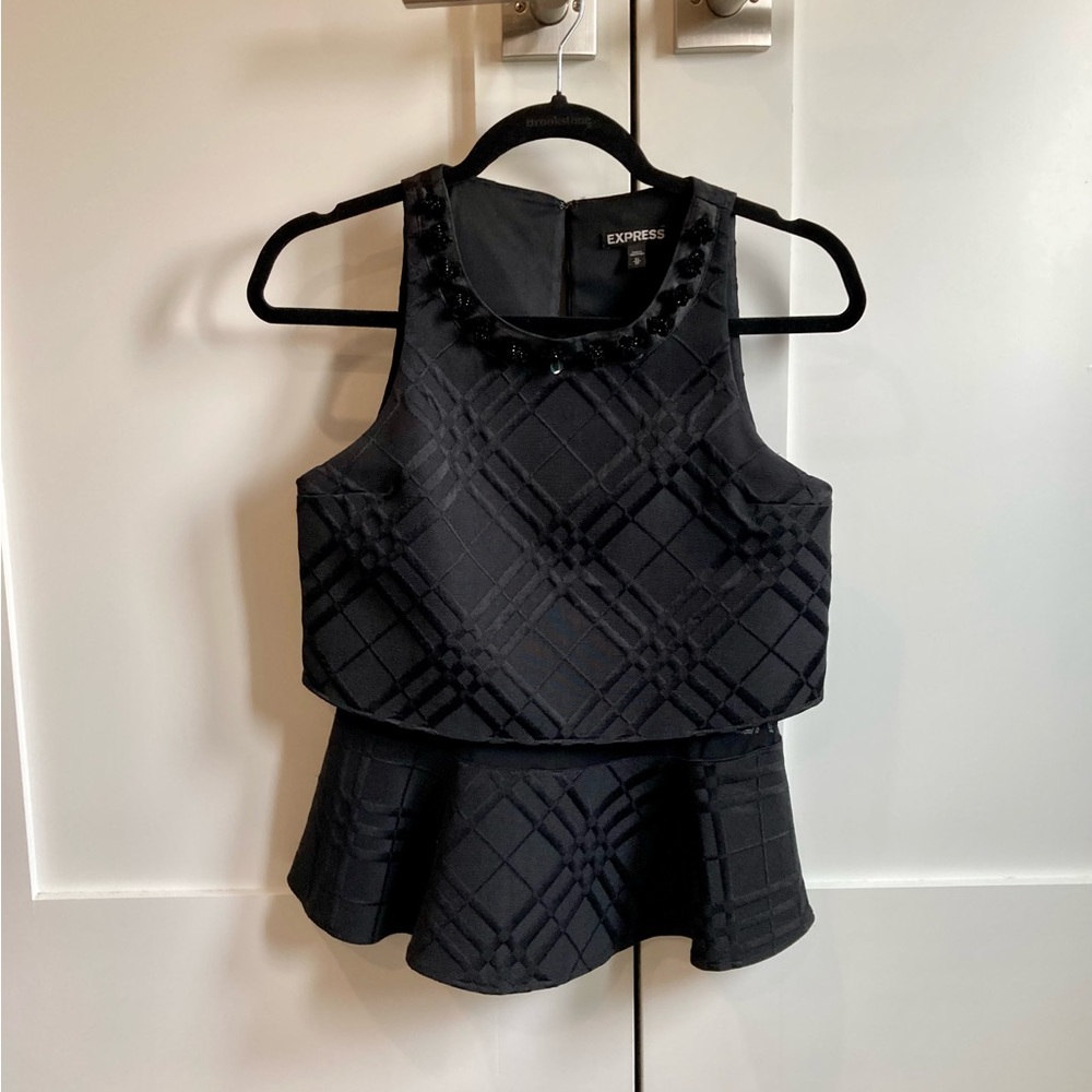 Express Black Tank Top - Size XS